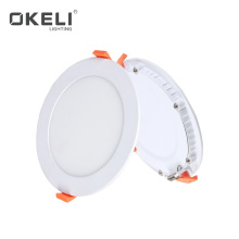 OKELI 3W 6W 9W 12W 15W 18W 24W Recessed Mounted Modern Decoration Round Ceiling LED Panel Light